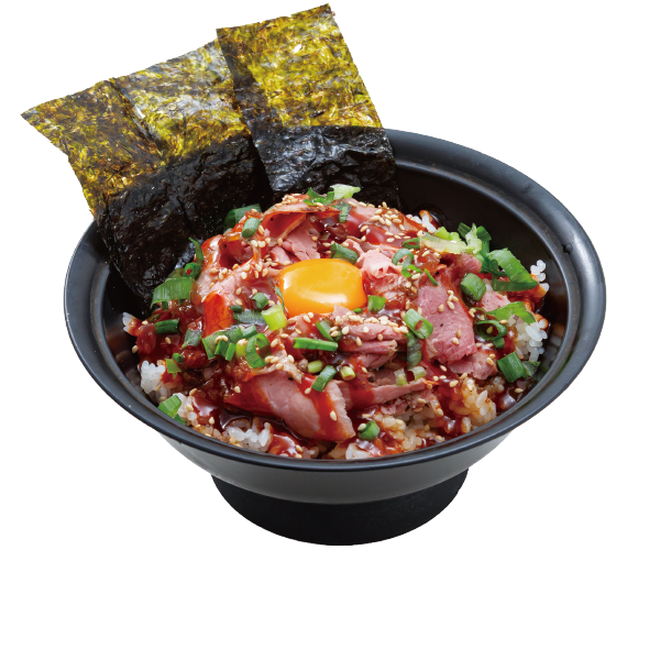 韓国風ローストビーフ丼